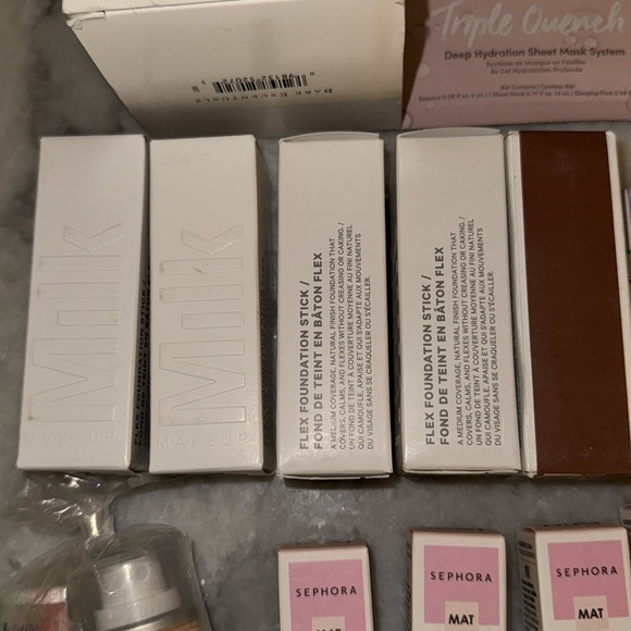 Sephora 55 items lot milk makeup Mac fabfitfun new - Picture 2 of 16